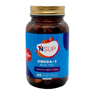 NSUP - Omega 3 Balık Yağı (60 Softjel)