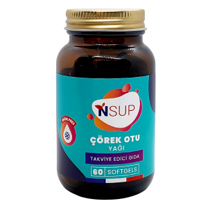NSUP - Çörekotu Yağı Soğuk Sıkma (60 Softjel)