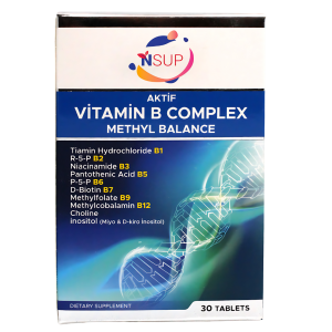 NSUP - B Complex Aktif Vitamin B1 + B2 + B3 + B5 + B7