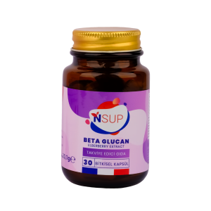 NSUP - Beta Glukan + Mürver Ekstresi (30 Kapsül)