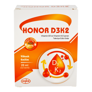 DR ALCEN - HONOR Vitamin D3K2 (20 ml Damla)
